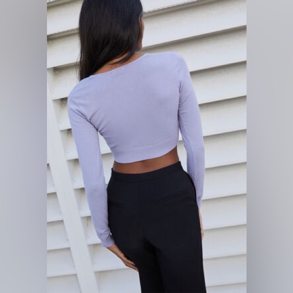 John Galt Cropped Sweater - Picture 4 of 4